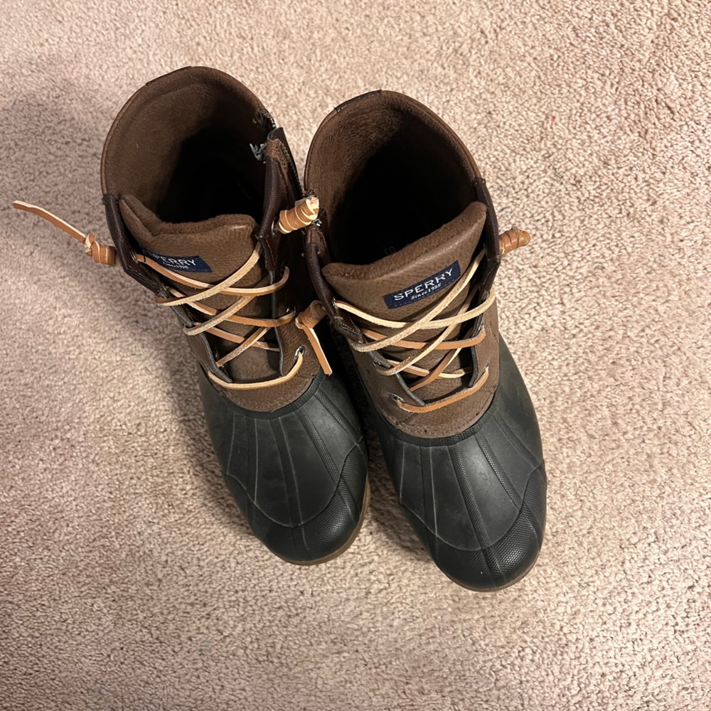 Sperry Duck boots women size 8